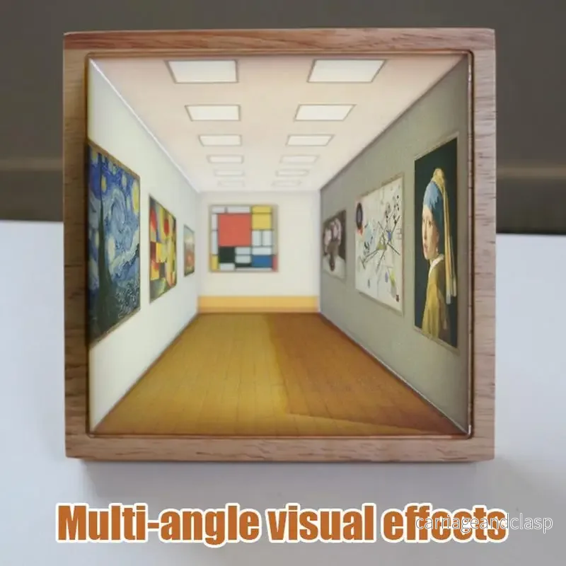 3D Vision Play Vägglampa Konst | Veska - Bild 3