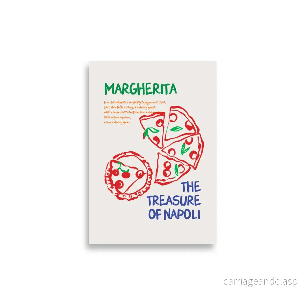 Margherita, skatten i Napoli | Veska Margherita, skatten i Napoli | Veska