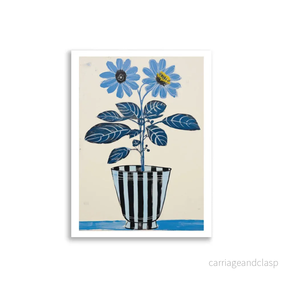 Blue Daisy | Veska - Bild 2