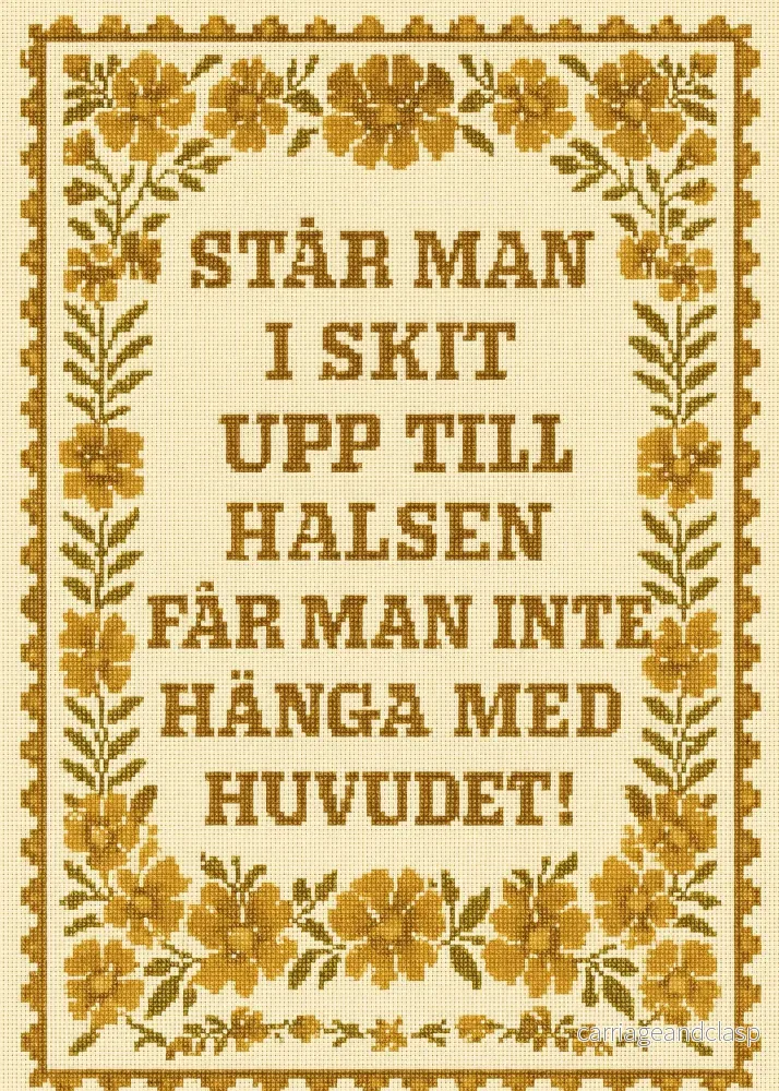 Står man i skit...