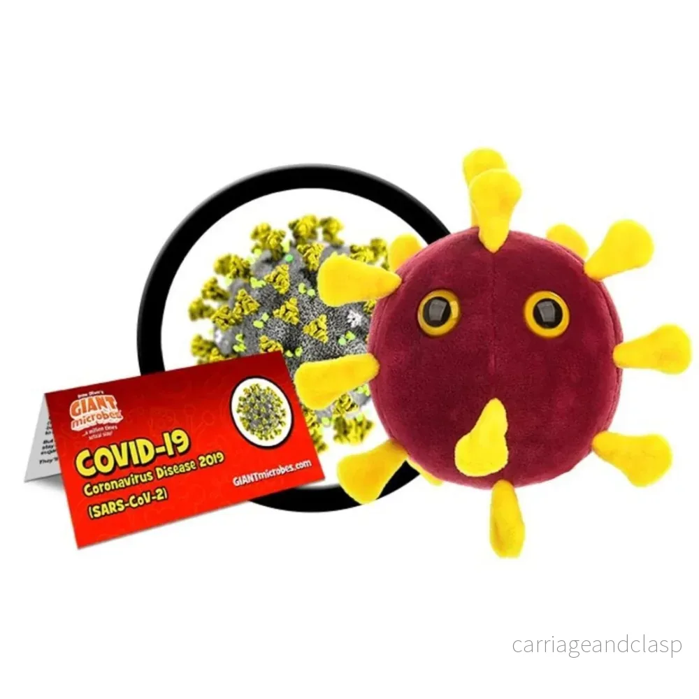 GIANTmicrobes - Coronavirus COVID-19 (SARS-CoV-2) Plysch