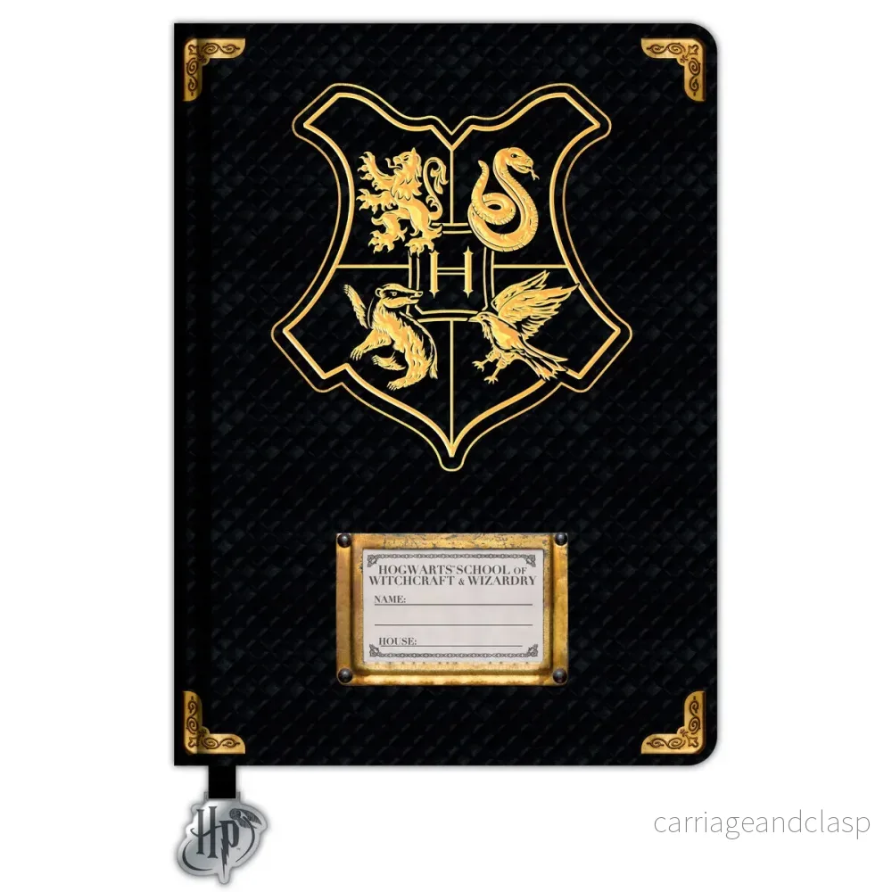 Harry Potter - Hogwarts Anteckningsbok A5 svart