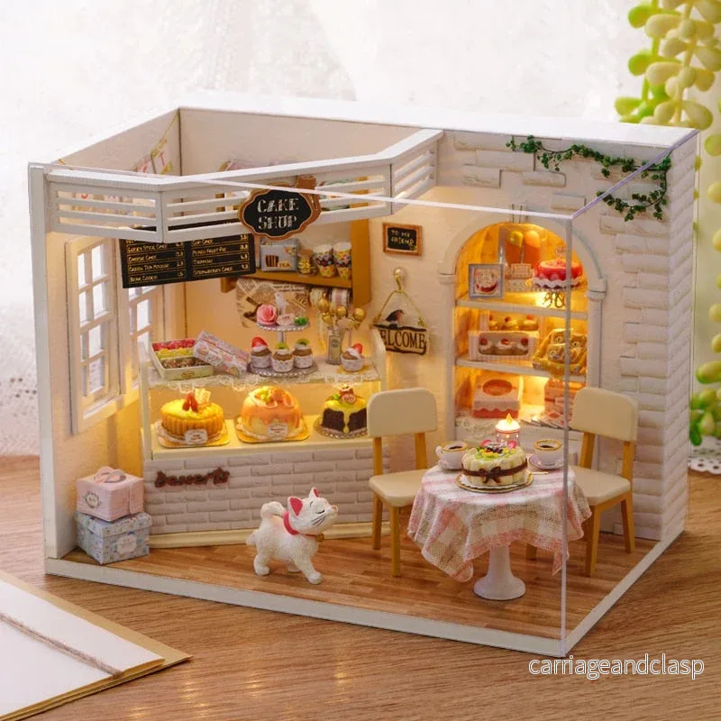 Miniatyr DIY Japanska Byggleksaker Kit | Veska - Bild 3