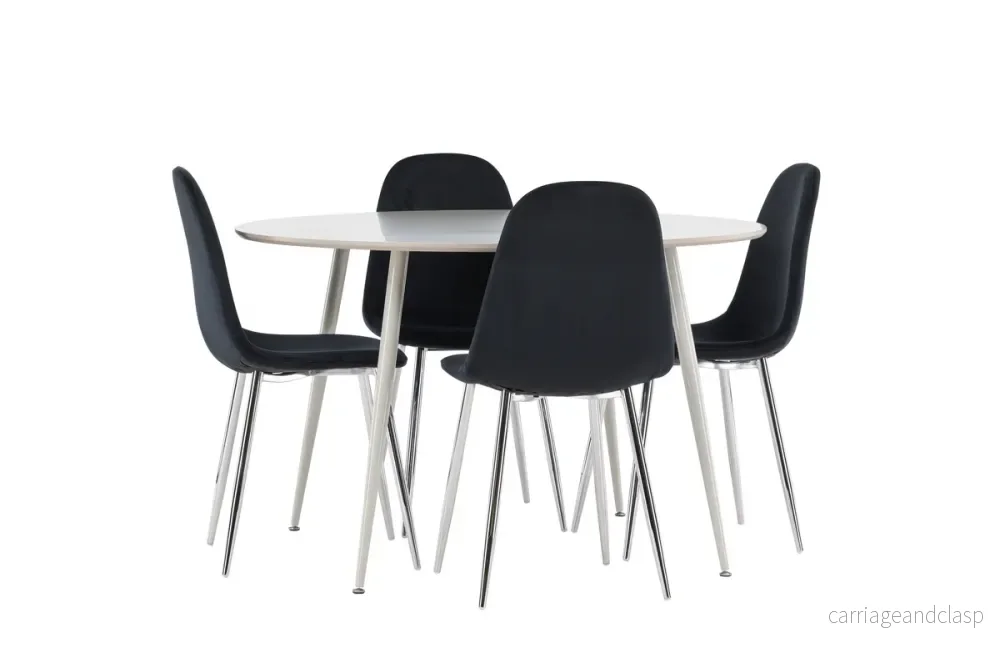 Polar & Plaza Matgrupp Svart/Beige - Bild 2