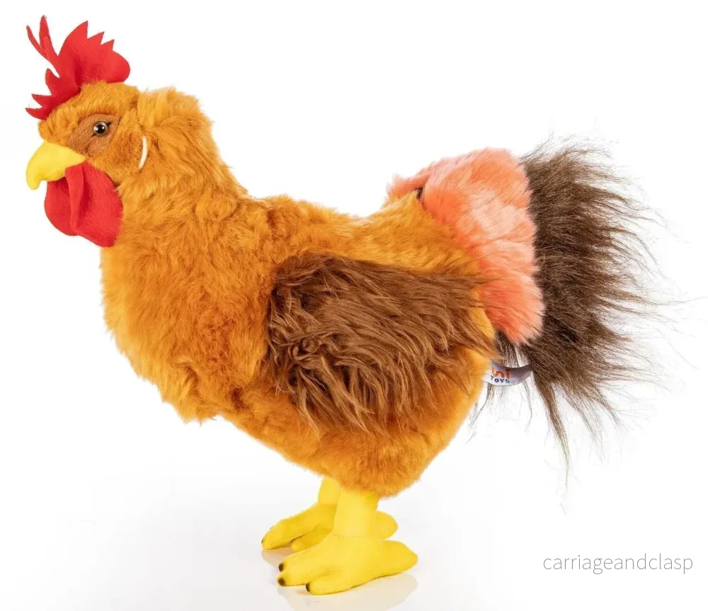 Uni Toys - Tupp (Brun) Gosedjur - Bild 3