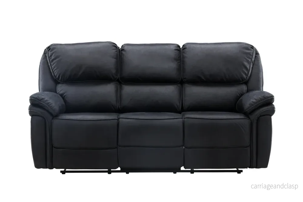 Saranda Reclinersoffa Svart - Bild 2
