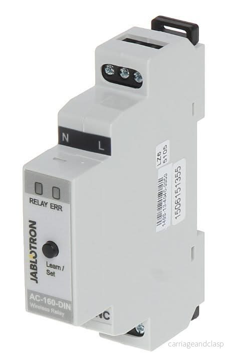 Jablotron AC-160-DIN Multifunktionsrelä