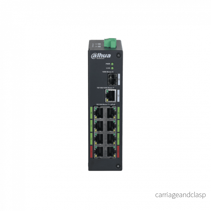 Dahua LR2110-8ET-120-V2, 8x PoE-switch (120W), 1x Uplink, 1x SFP - Bild 2
