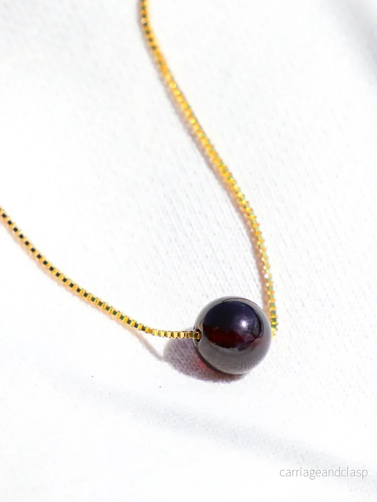 Akvamarin – Petite Heart – Guld
