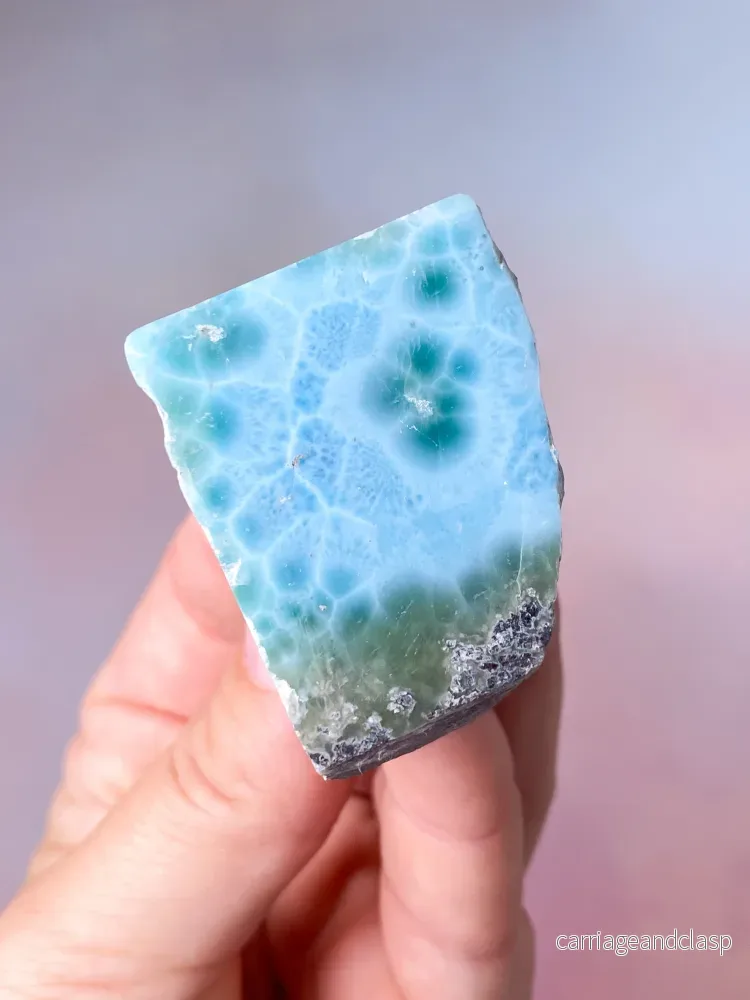 Larimar Halvpolerad (nr 2)