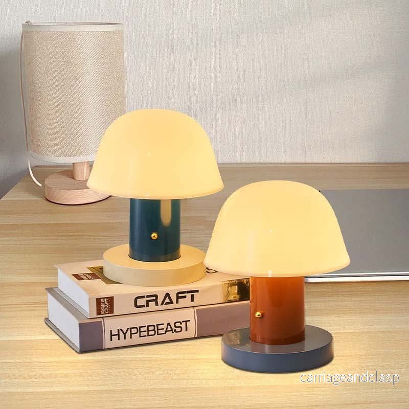 LED Svamp Touch Bordslampa – Batteridriven | Veska - Bild 3