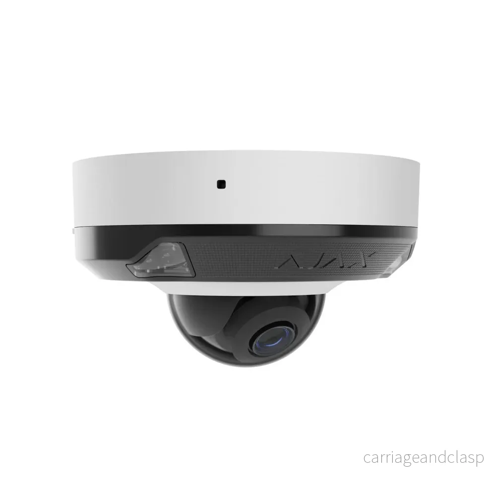 Ajax Systems DomeCam Mini HL Vit 5MP IP-kamera med hybridbelysning - Bild 2