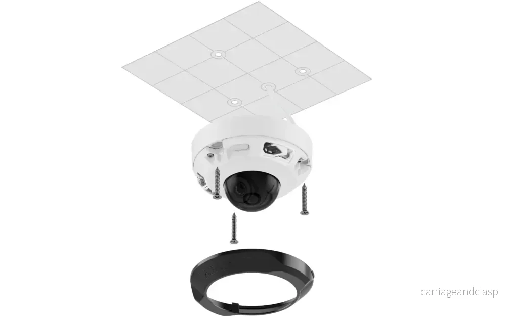 Ajax Systems DomeCam Mini Black 5MP IP säkerhetskamera - Bild 3