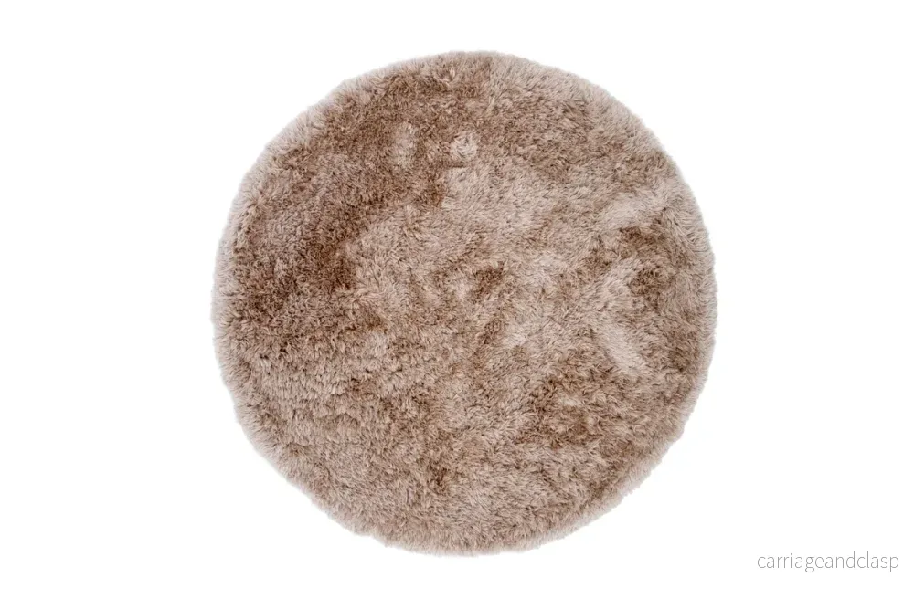 Grace Rund Matta Beige - Bild 2