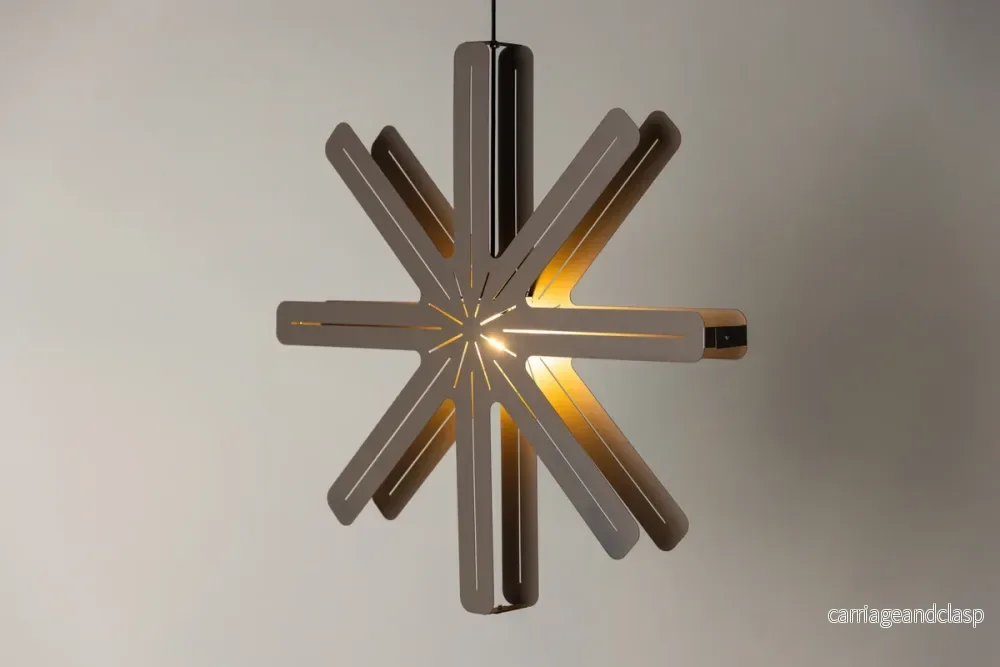 Säfsen Adventsstjärna Mocka 80 cm - Bild 2
