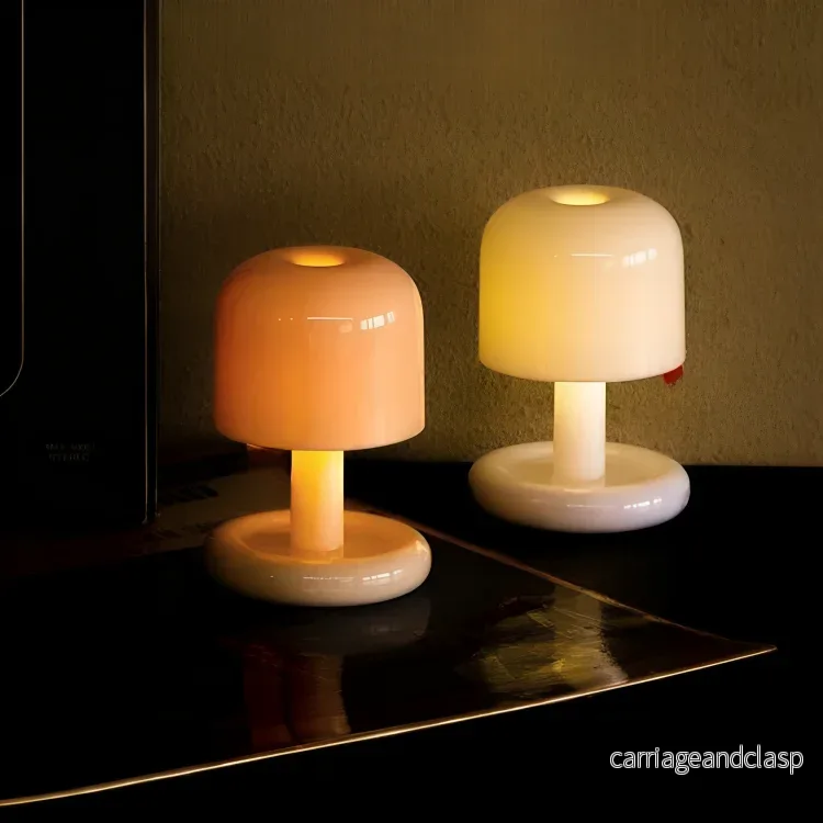 Bordslampa Bärbar Modern USB Uppladdningsbar Ljus | Veska - Bild 3