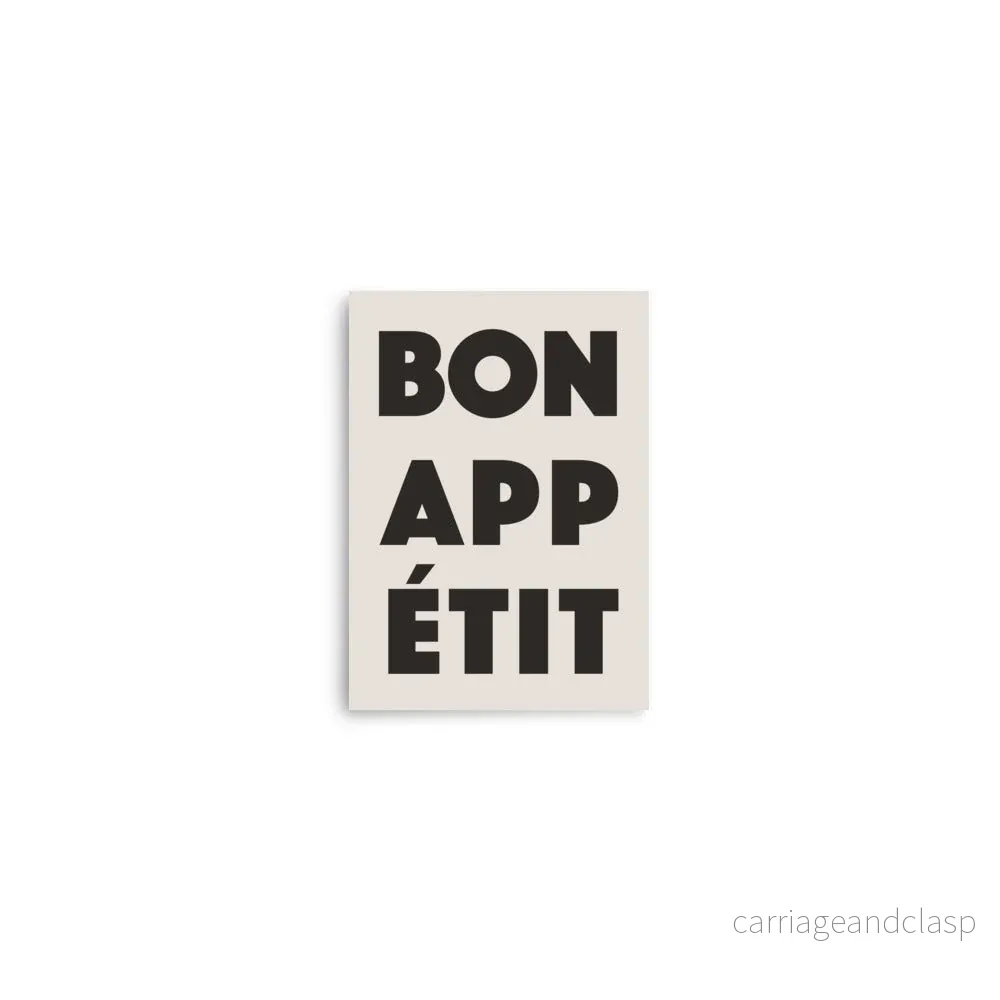 Bon Appetite – Black | Veska