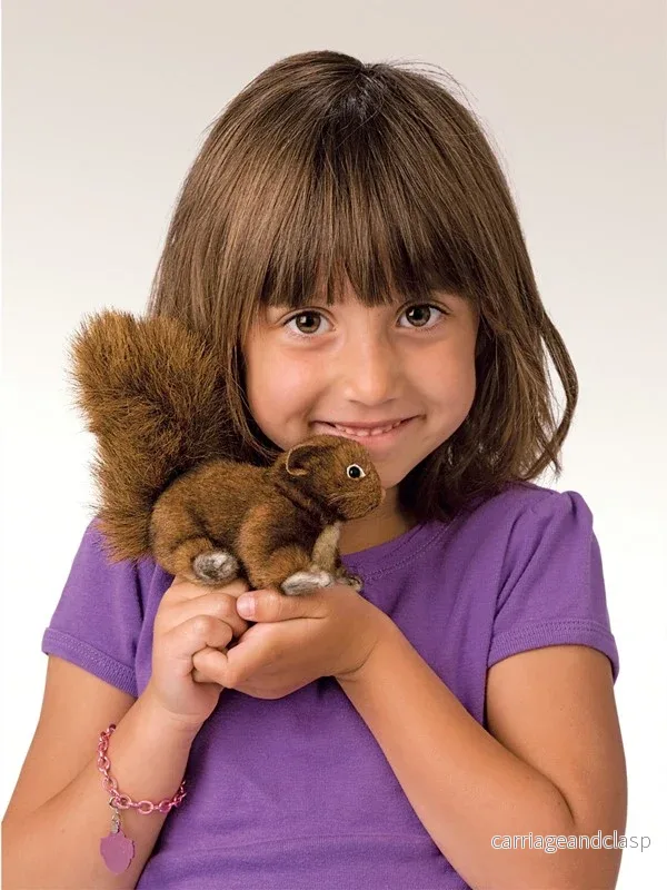 Folkmanis® Puppets - Mini Red Squirrel (Ekorre) - Bild 3