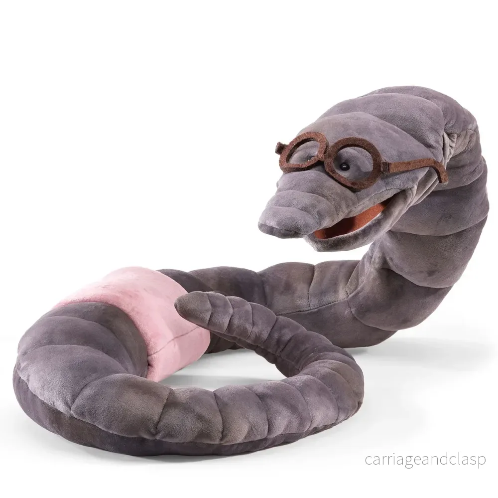 Folkmanis® Puppets – Bookworm Handdocka (Bokmal) - Bild 2