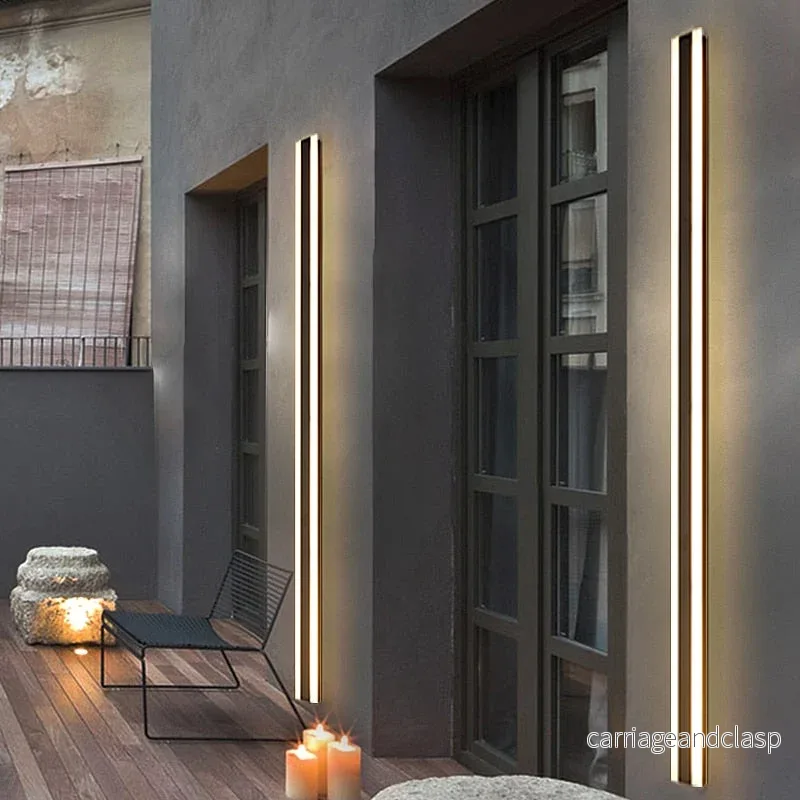 Lång Strip LED Elegant Vägglampa | Veska Lång Strip LED Elegant Vägglampa | Veska
