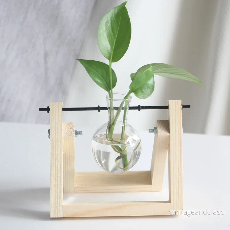 Glasvas i vintage-design | Veska
