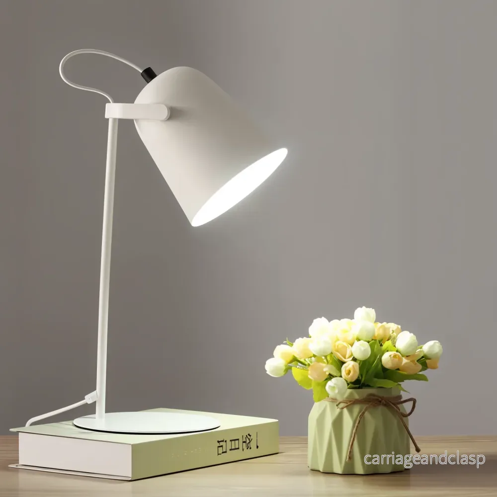 Macaron Bordsbelysning - Nordisk Gul Skrivbordslampa - Justerbar Lampa | Veska - Bild 3
