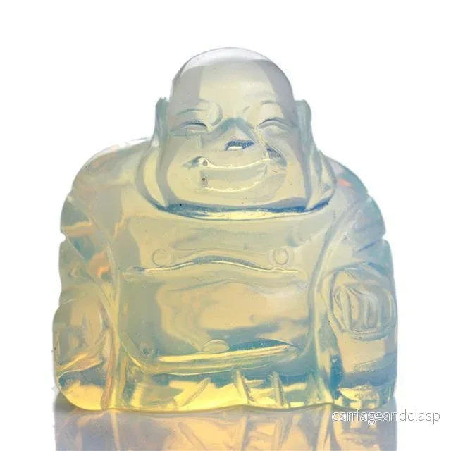 Naturlig Sten Snidad Buddha Figurine | Veska Naturlig Sten Snidad Buddha Figurine | Veska