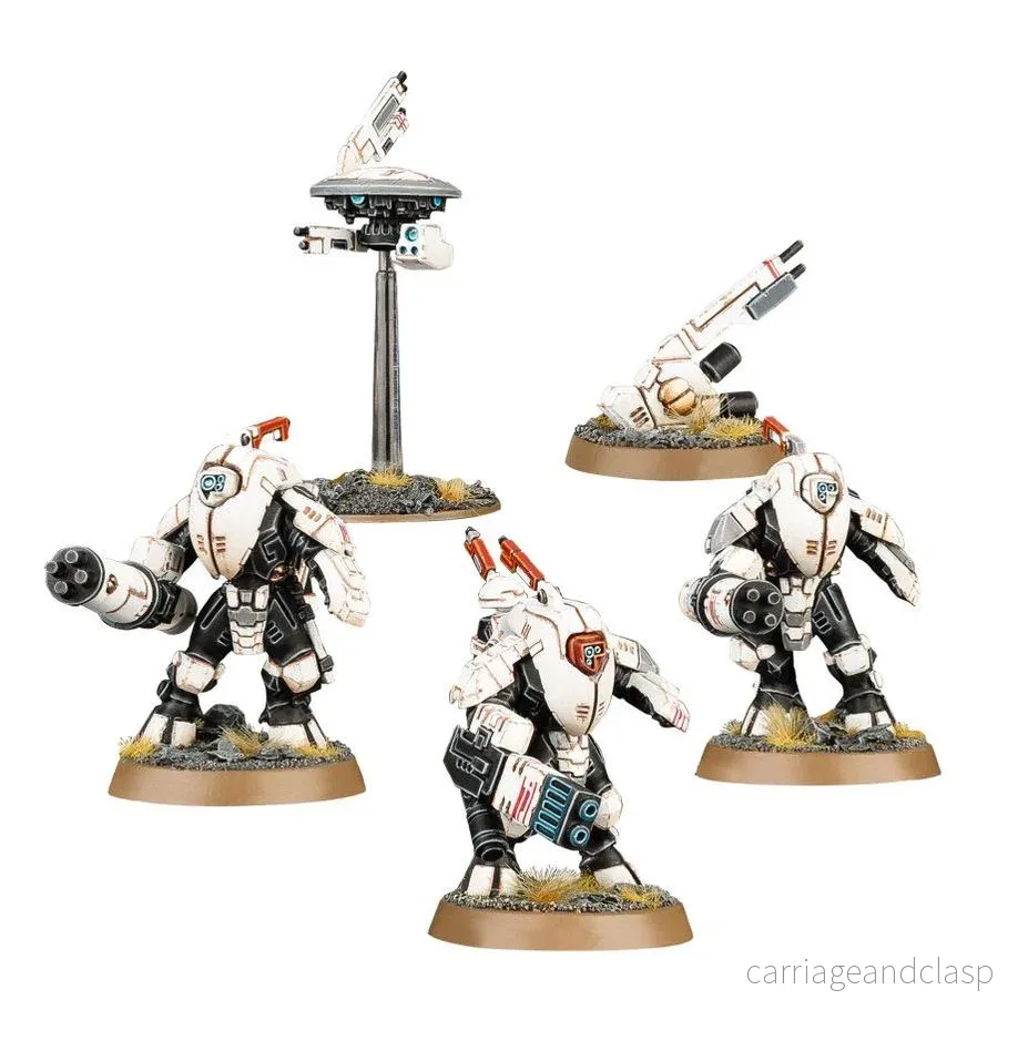 Warhammer: 40,000 - Tau Empire - Stealth Battlesuits - Bild 2