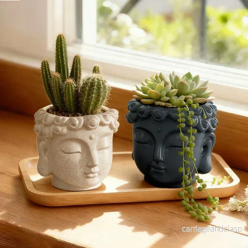 Zen Buddha Suculent Planter | Veska - Bild 2