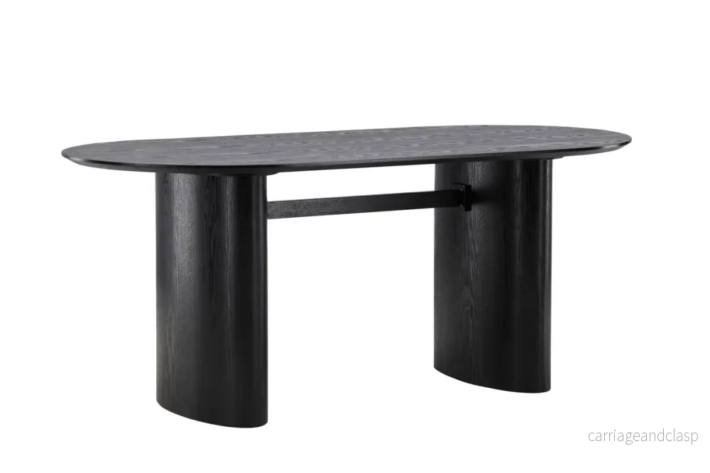 Isolde Matbord Svart - Bild 2