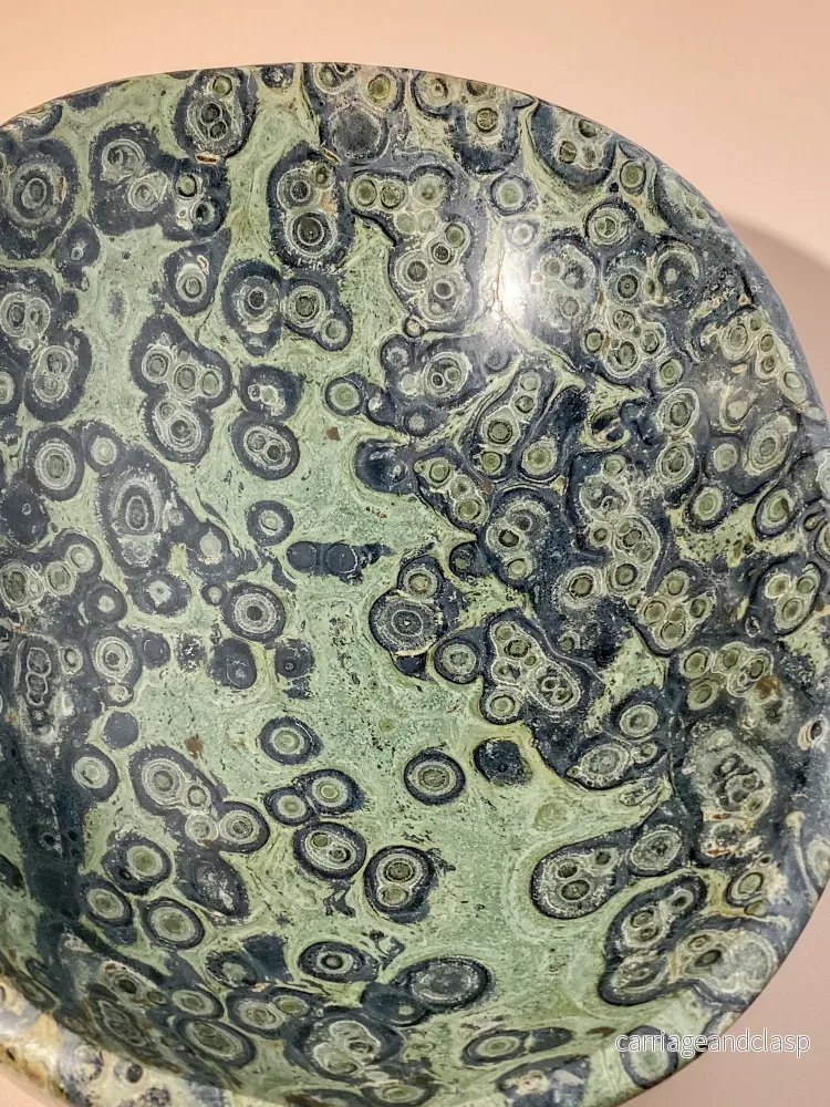 XL Kambaba Jasper Bowl (nr 1) - Bild 3