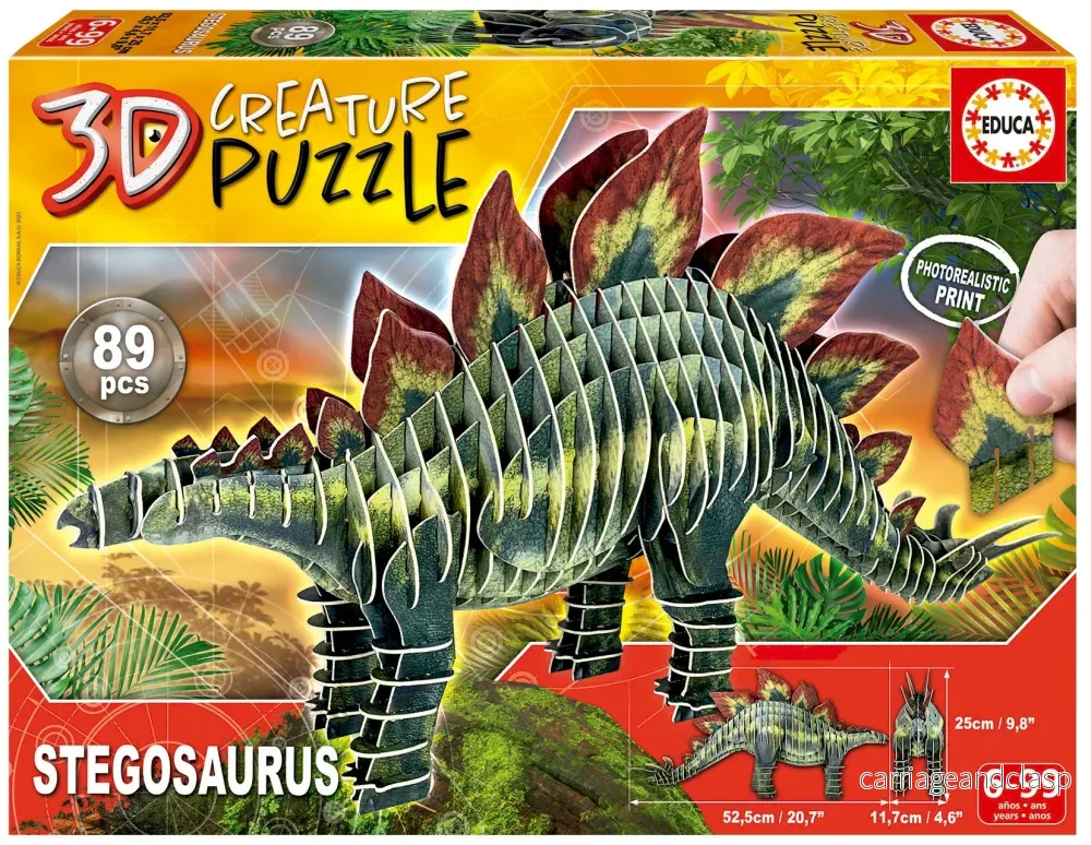 Stegosaurus 3D Creature Puzzle Educa®