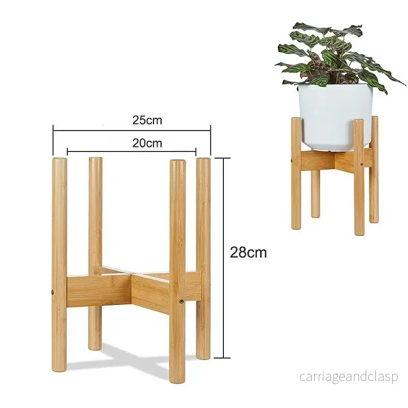 Wood Plant Stand – Mångsidig hylla för växter | Veska Wood Plant Stand – Mångsidig hylla för växter | Veska