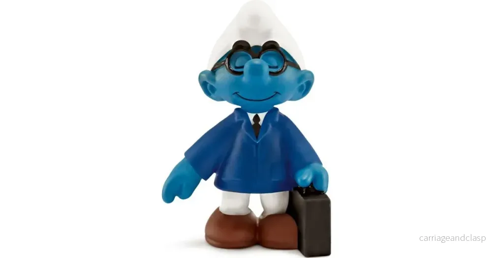 Schleich - Säljar Smurf