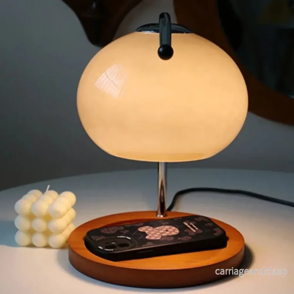 Veska | Eindhoven Alyssa Retro Glas Bordslampa - Bild 2