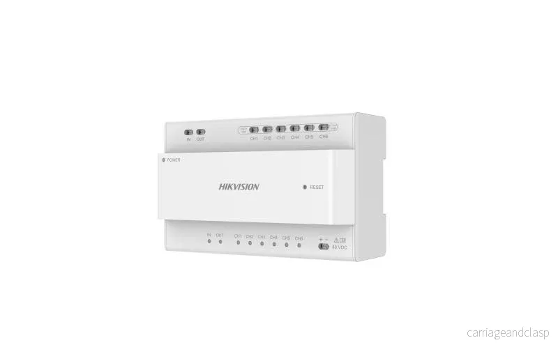 Hikvision DS-KAD7060EY-S, tvåtrådig video- och ljudfördelare