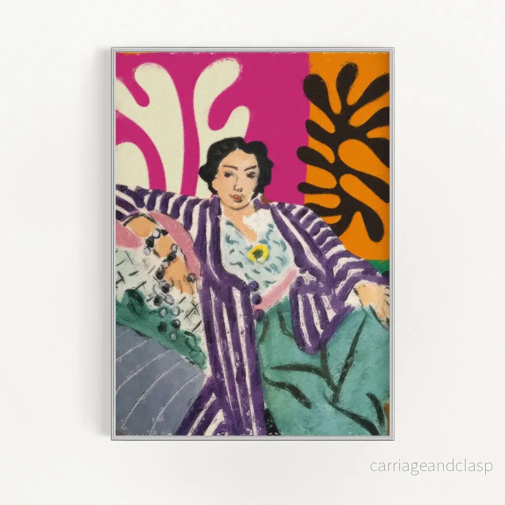 Matisse – Kvinna i en lila kappa | Veska Matisse – Kvinna i en lila kappa | Veska