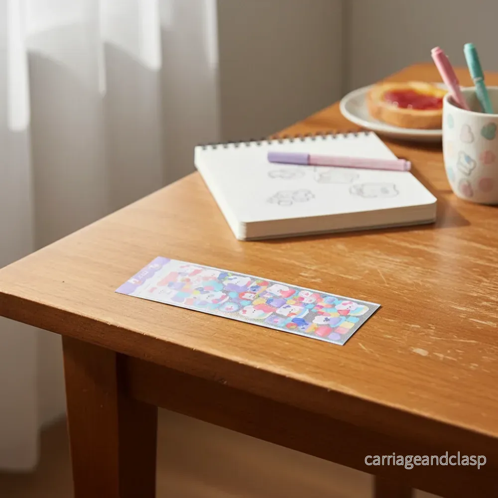 Kawaii stickers ark - Jelly design för bullet journal & pyssel - Bild 2