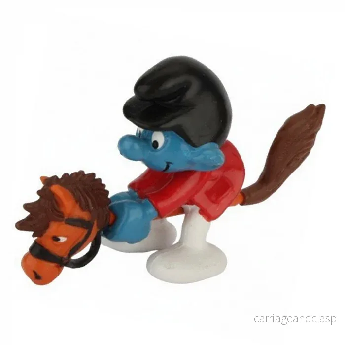 Schleich – Smurf på käpphäst Schleich – Smurf på käpphäst