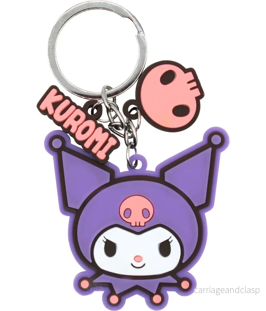 Sanrio Kuromi Nyckelring – Kawaii Accessoar för Fans Sanrio Kuromi Nyckelring – Kawaii Accessoar för Fans