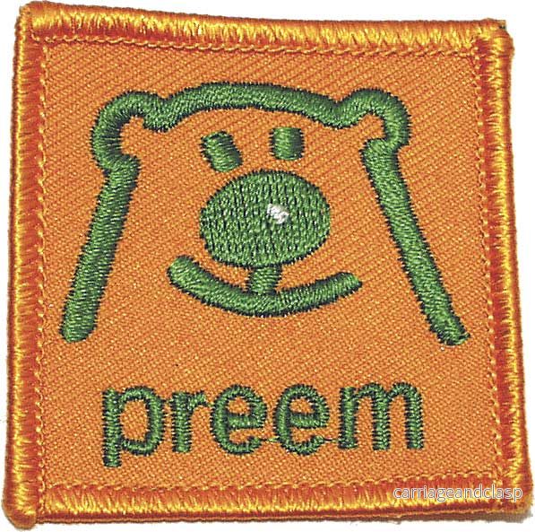 Broderade märken Broderade märken