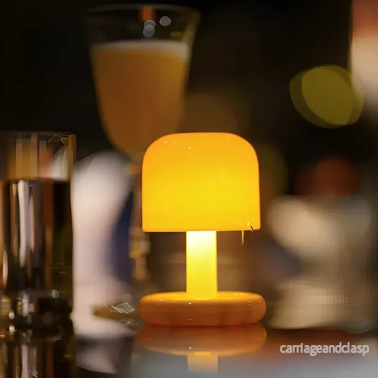 Bordslampa Bärbar Modern USB Uppladdningsbar Ljus | Veska - Bild 2