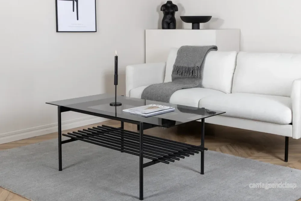 Von Staf Soffbord Svart Von Staf Soffbord Svart