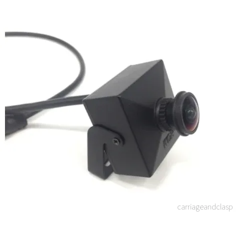 AlarmsystemExpert.co.uk Pinhole IP-kamera Full HD 160 graders betraktningsvinkel1,7 mm lins