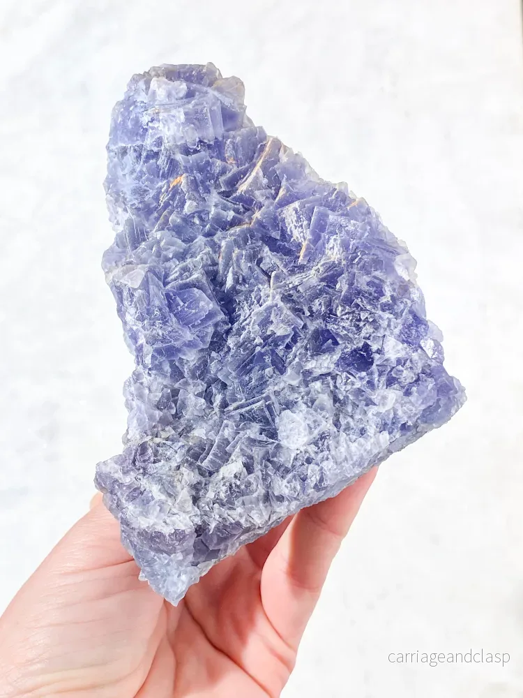 Liten Yunnan Fluoritkluster (Nr. 9)