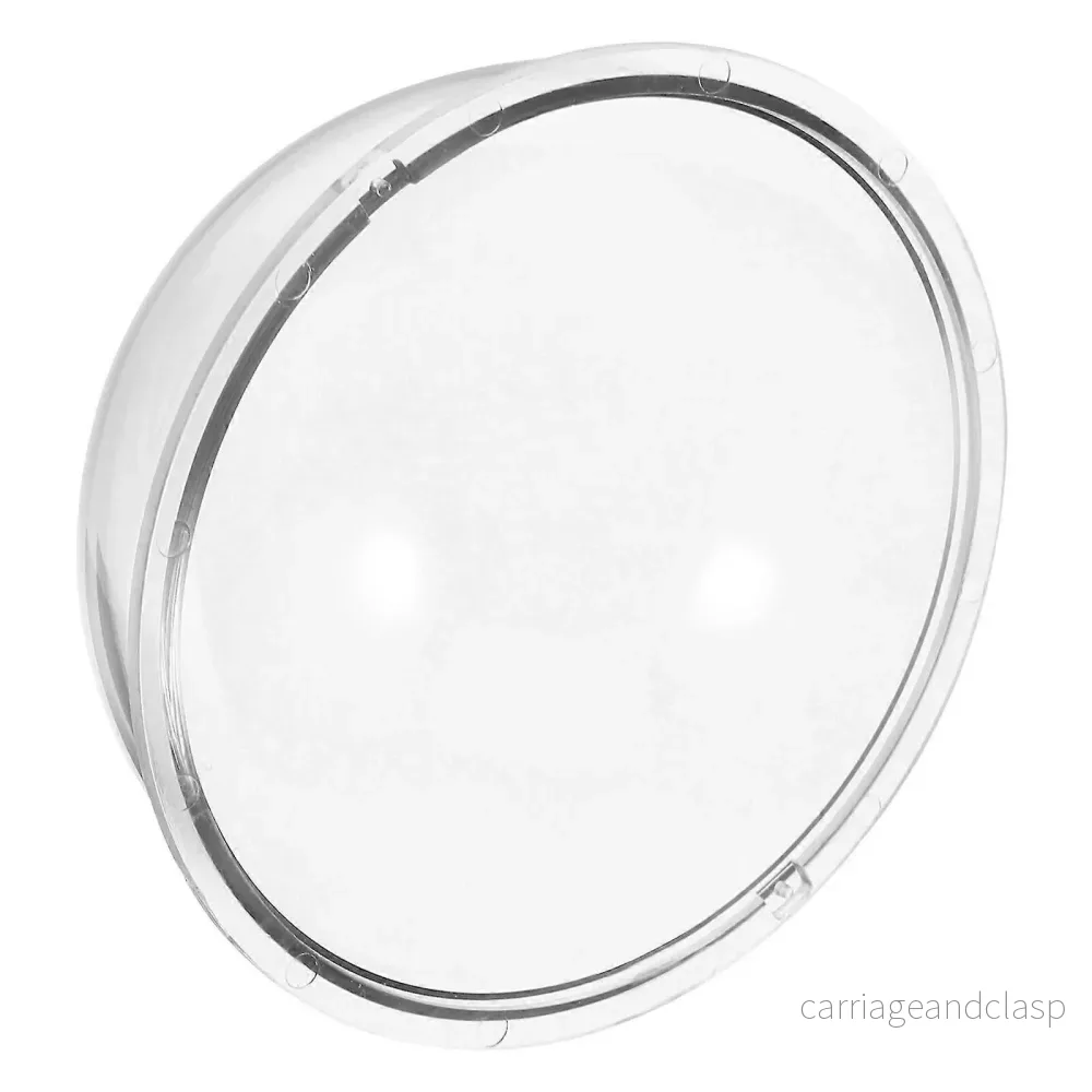 Polykarbonatkupol för kupolkamera, mått 100,6 mm × 56,2 mm - Bild 2