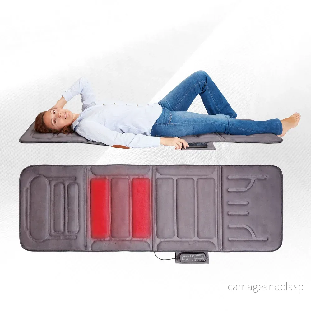 Lanaform Massaging Mattress – Helkroppsmassage med värme i hopfällbar massagematta - Bild 2