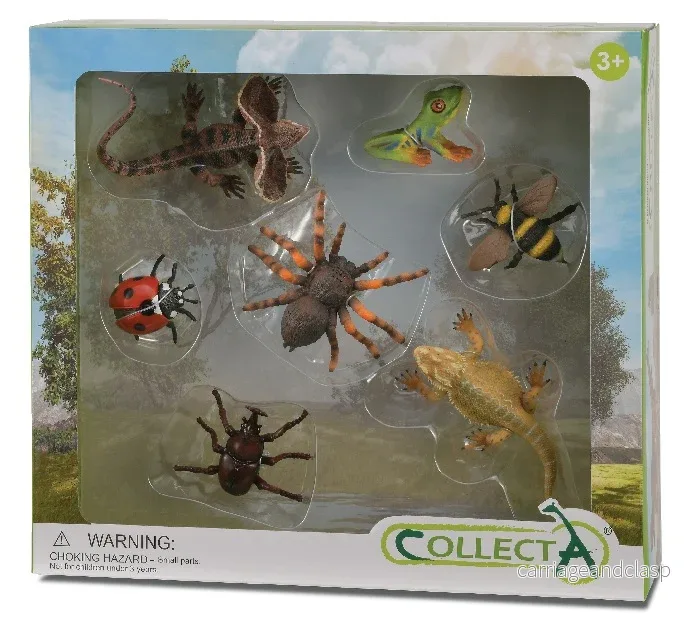 CollectA - Småkryp 7 st i presentbox