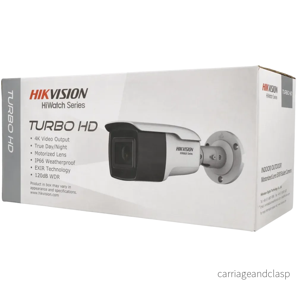 Hikvision HWT-B381-Z, 8MP (4K), 80m IR, Motorzoomobjektiv, Turbo HD coax bullet - Bild 2