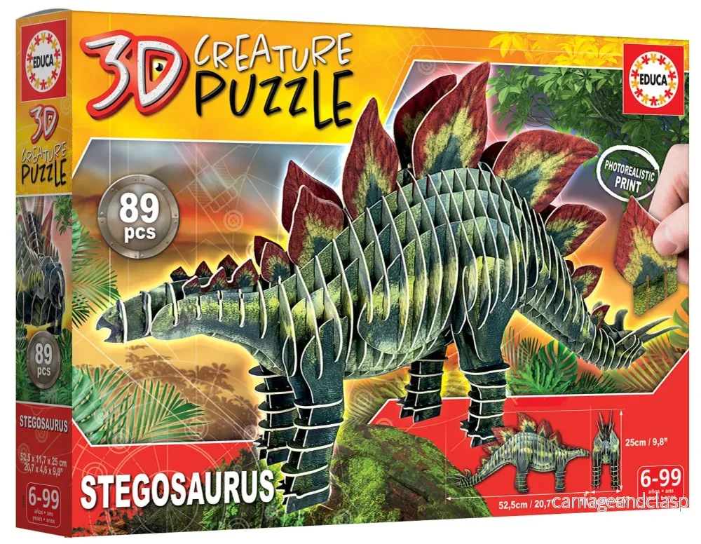 Stegosaurus 3D Creature Puzzle Educa® - Bild 3